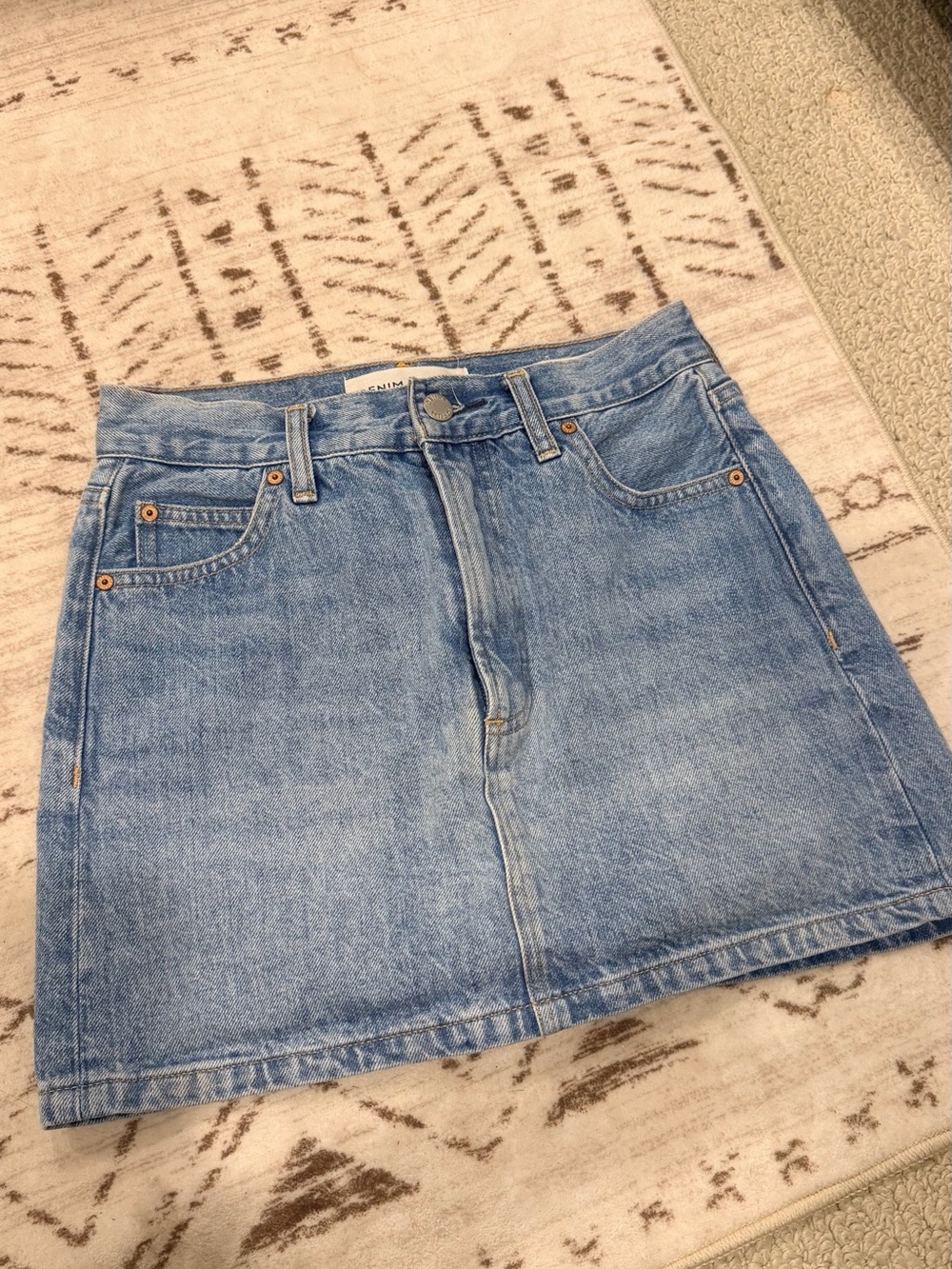 Aritzia Denim Forum Skirt